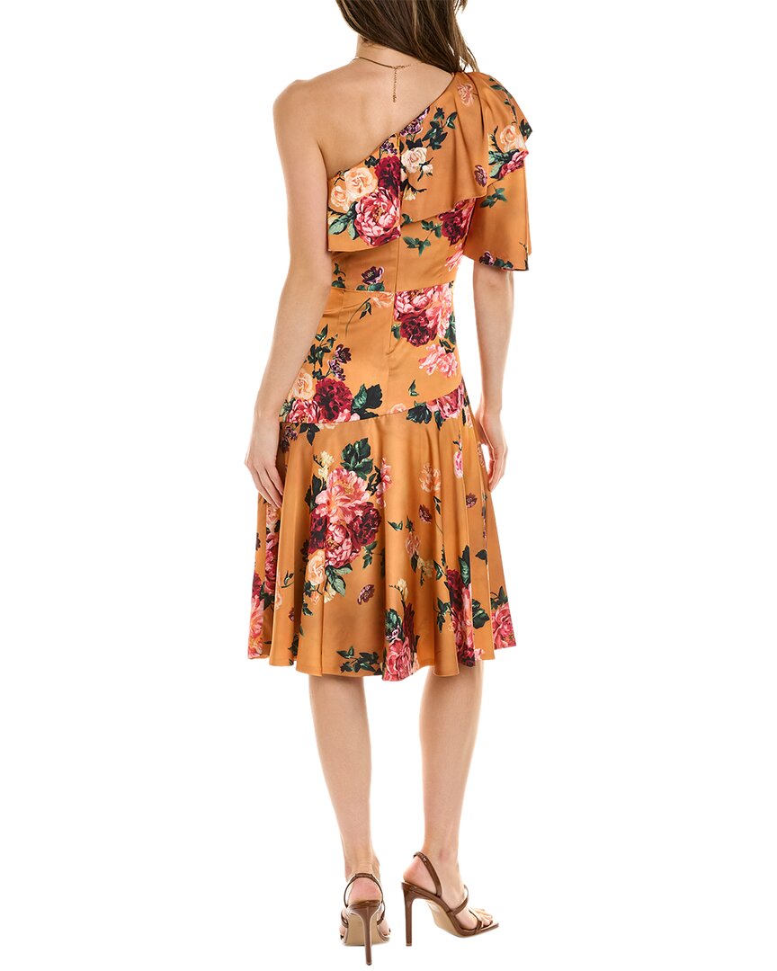 Theia Theia Elora Printed Cocktail Dress