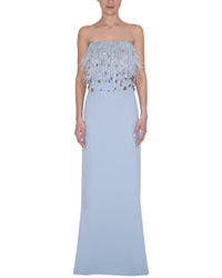 Reem Acra Reem Acra Classic Crepe Gown