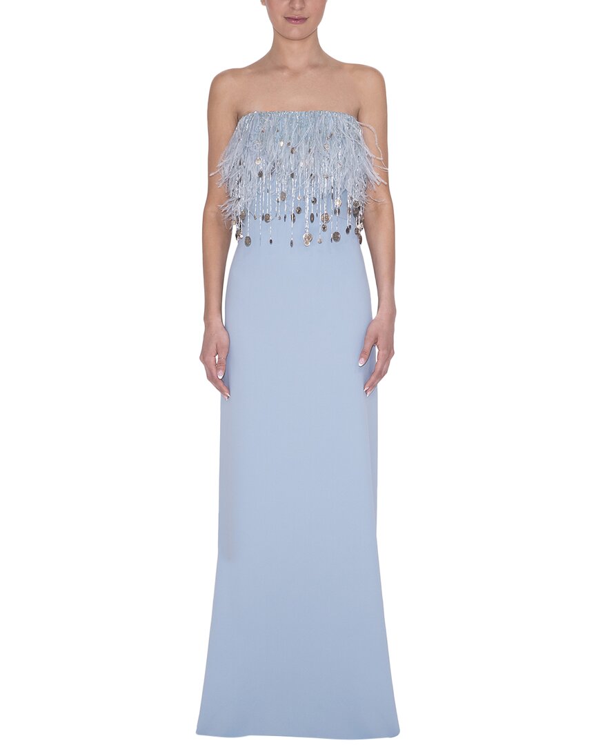 Reem Acra Reem Acra Classic Crepe Gown