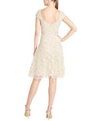 Theia Chrisley Petal Cocktail Dress