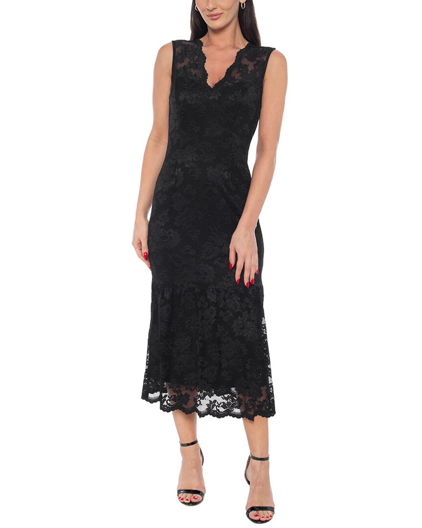 Marina Midi Dress Black Regular 0 (XS)