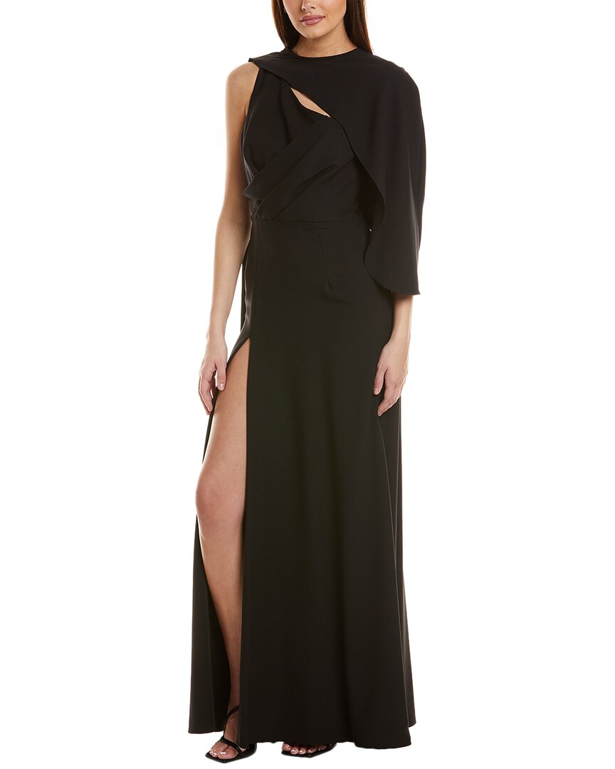 Black Halo Kissam Gown Black