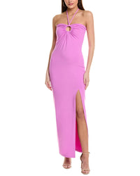 Susana Monaco Ring Silt Maxi Dress Pink