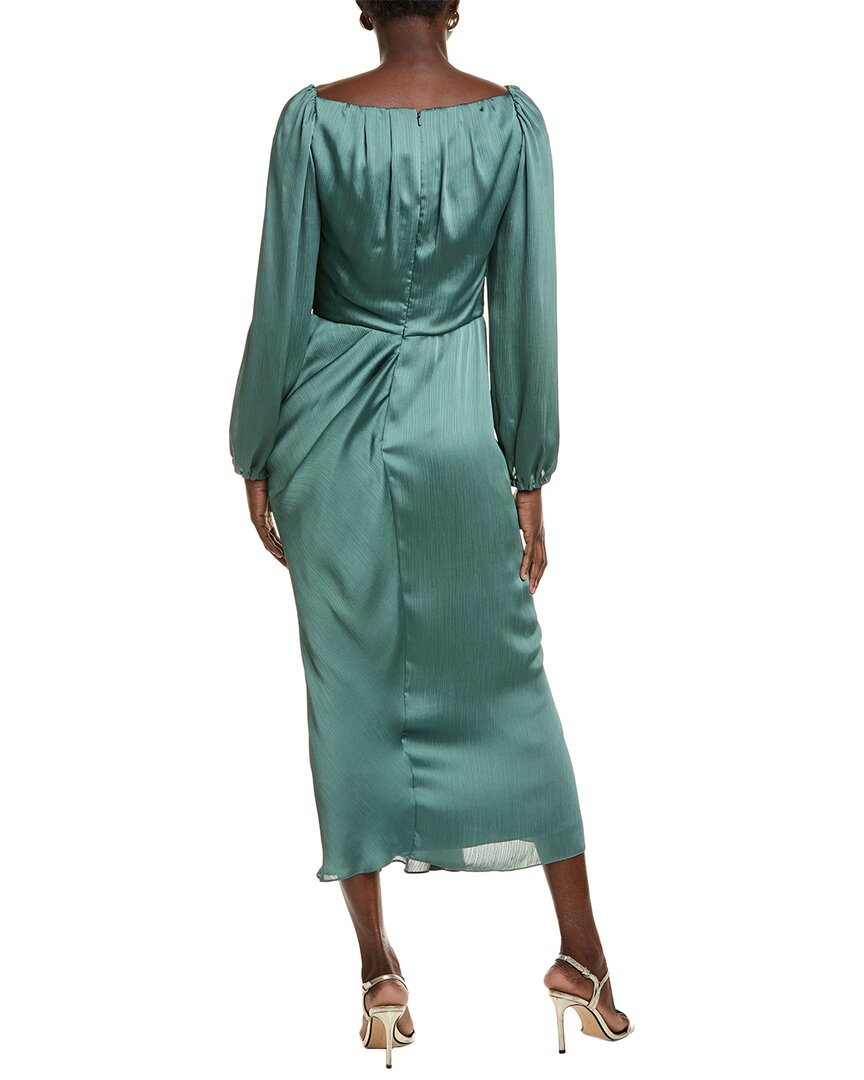 Lela Rose Draped Midi Dress – Bluefly