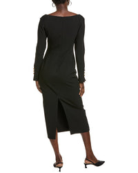 Lela Rose Raglan Midi Dress