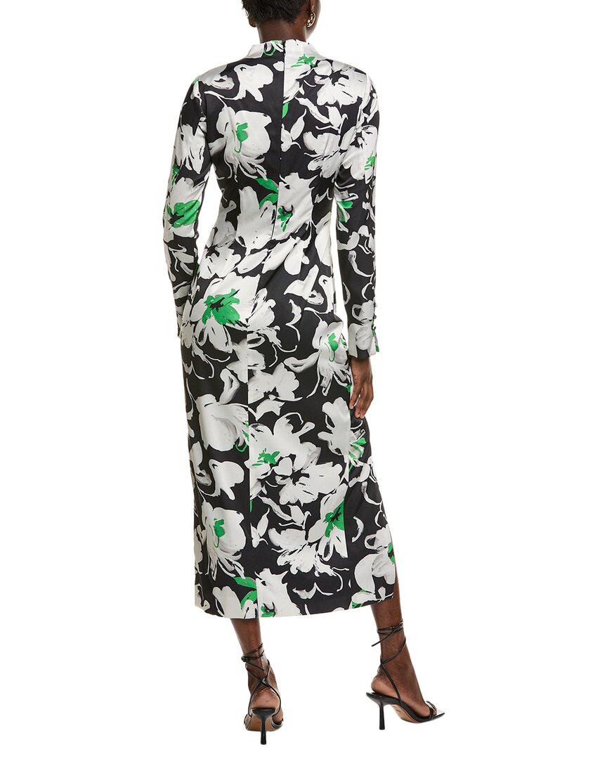 Lela Rose Draped Sheath Dress