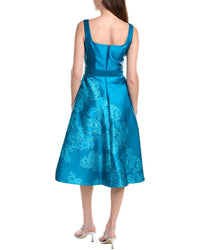 Rene Ruiz Jacquard Midi Dress