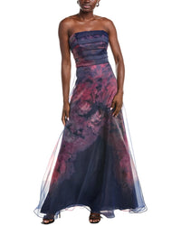 Rene Ruiz Strapless Gown
