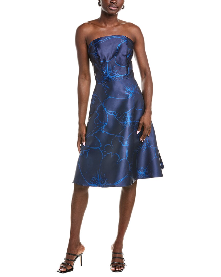 Rene Ruiz A-Line Cocktail Dress, Blue / 12 Rene Ruiz A-Line Cocktail Dress, Blue / 12
