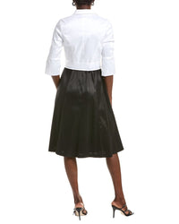 Rene Ruiz Colorblock Shirtdress