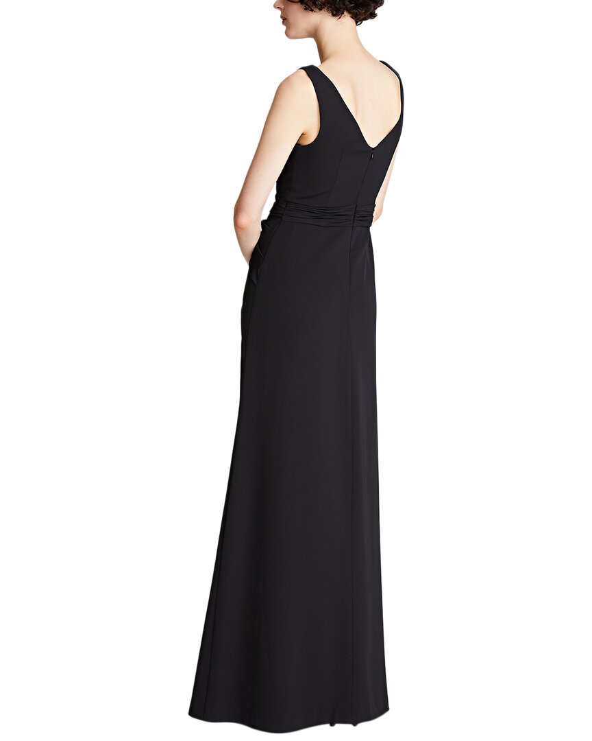 Halston Erica Fluid Crepe Gown