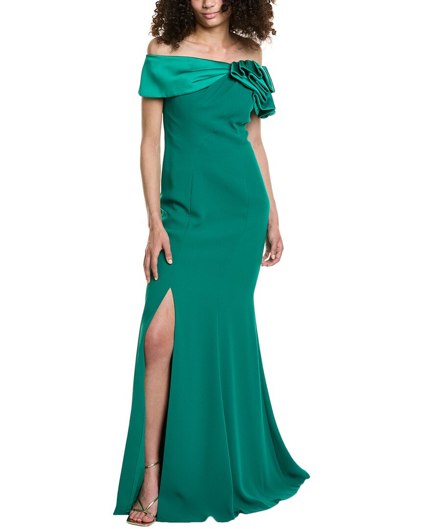 Teri Jon By Rickie Freeman Off-The-Shoulder Gown Bluefly Teri Jon By Rickie Freeman Off-The-Shoulder Gown Bluefly