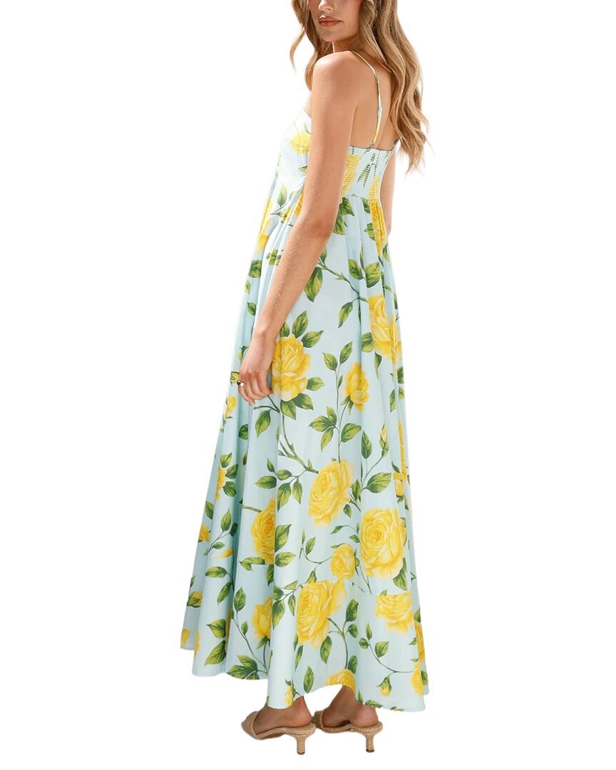 OLOEY Oloey Printed Maxi Dress