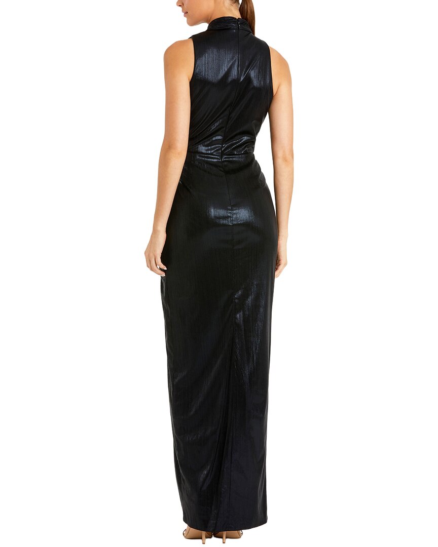 Mac Duggal High Neck Sleeveless Gown