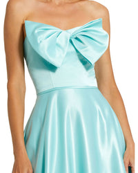 Mac Duggal A-Line Bow Ball Gown