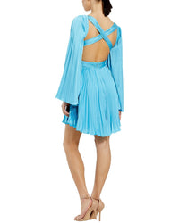 Mac Duggal Knotted Midriff A-Line Dress