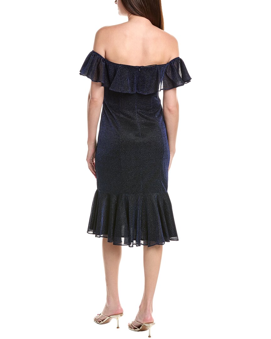 Rene Ruiz Off-The-Shoulder Cocktail Dress