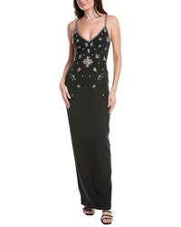 Marchesa Notte Embellished Column Gown