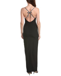 Marchesa Notte Embellished Column Gown