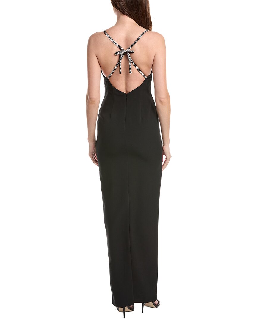 Marchesa Notte Embellished Column Gown