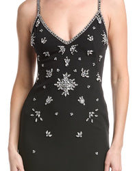 Marchesa Notte Embellished Column Gown
