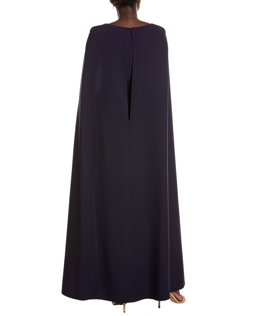 Marchesa Notte Marchesa Notte Cape Maxi Dress