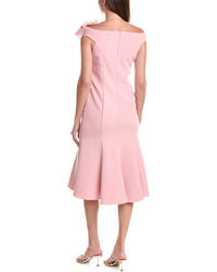 Teri Jon by Rickie Freeman Teri Jon By Rickie Freeman Crepe Off-Shoulder Trumpet Hem Dress
