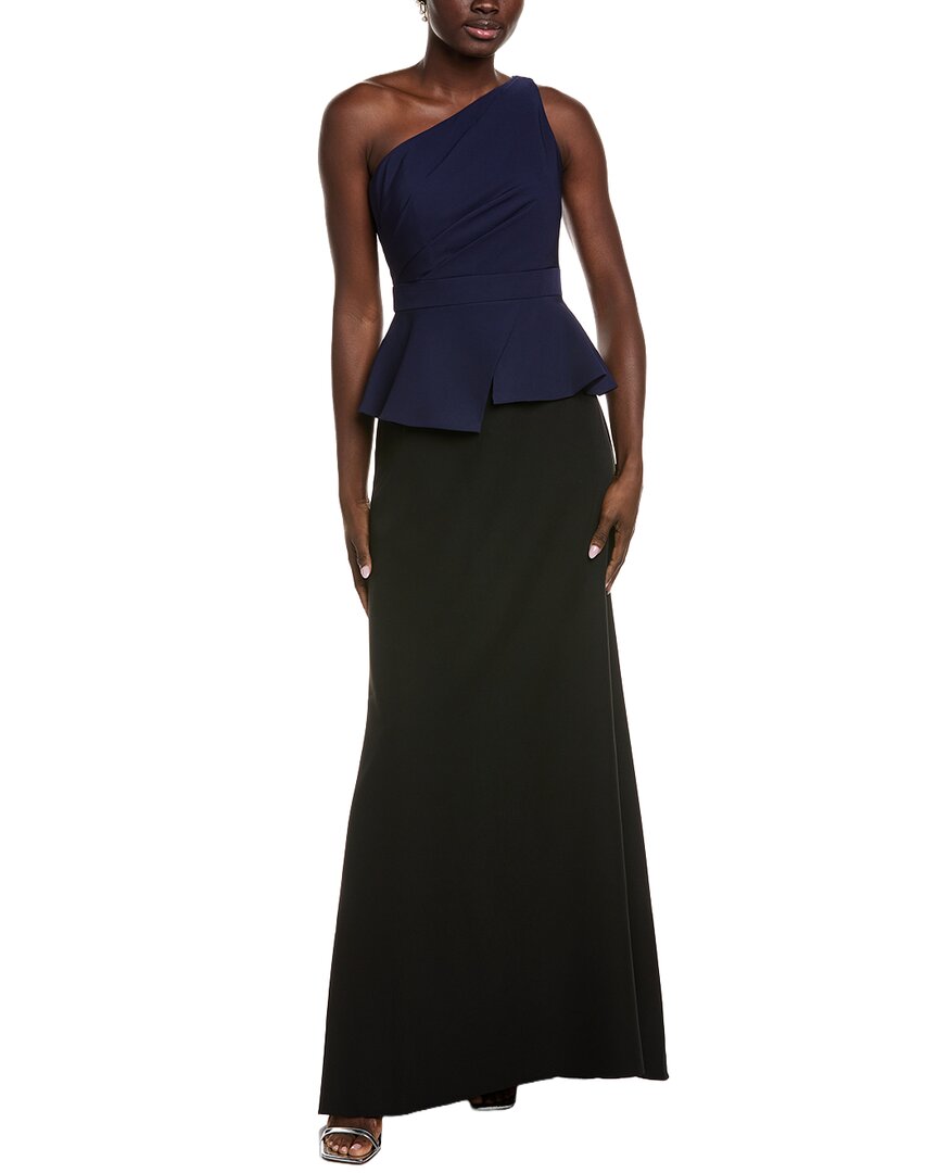 Rene Ruiz Crepe Column Gown