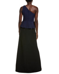 Rene Ruiz Crepe Column Gown