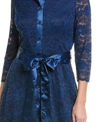 Rene Ruiz Lace Shirtdress