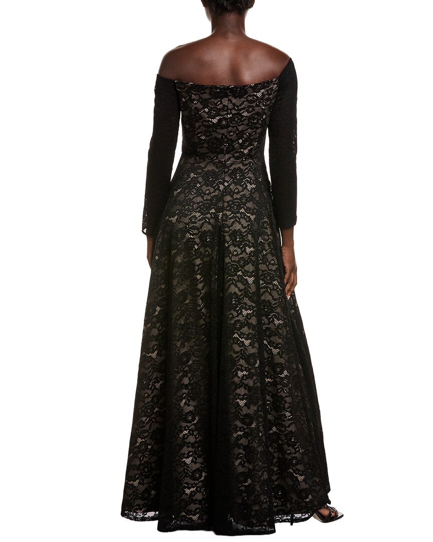 Rene Ruiz Embroidered A-Line Dress