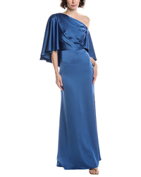 Theia Kia Cape Gown