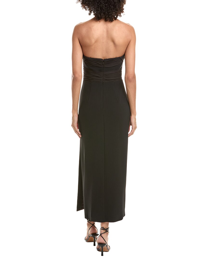 Halston Marguerite Crepe Midi Dress