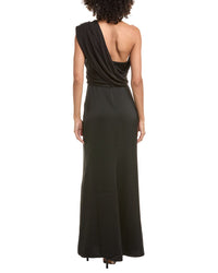 Halston Roselle Crepe Gown
