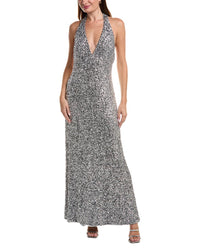 Halston Ena Sequin Gown