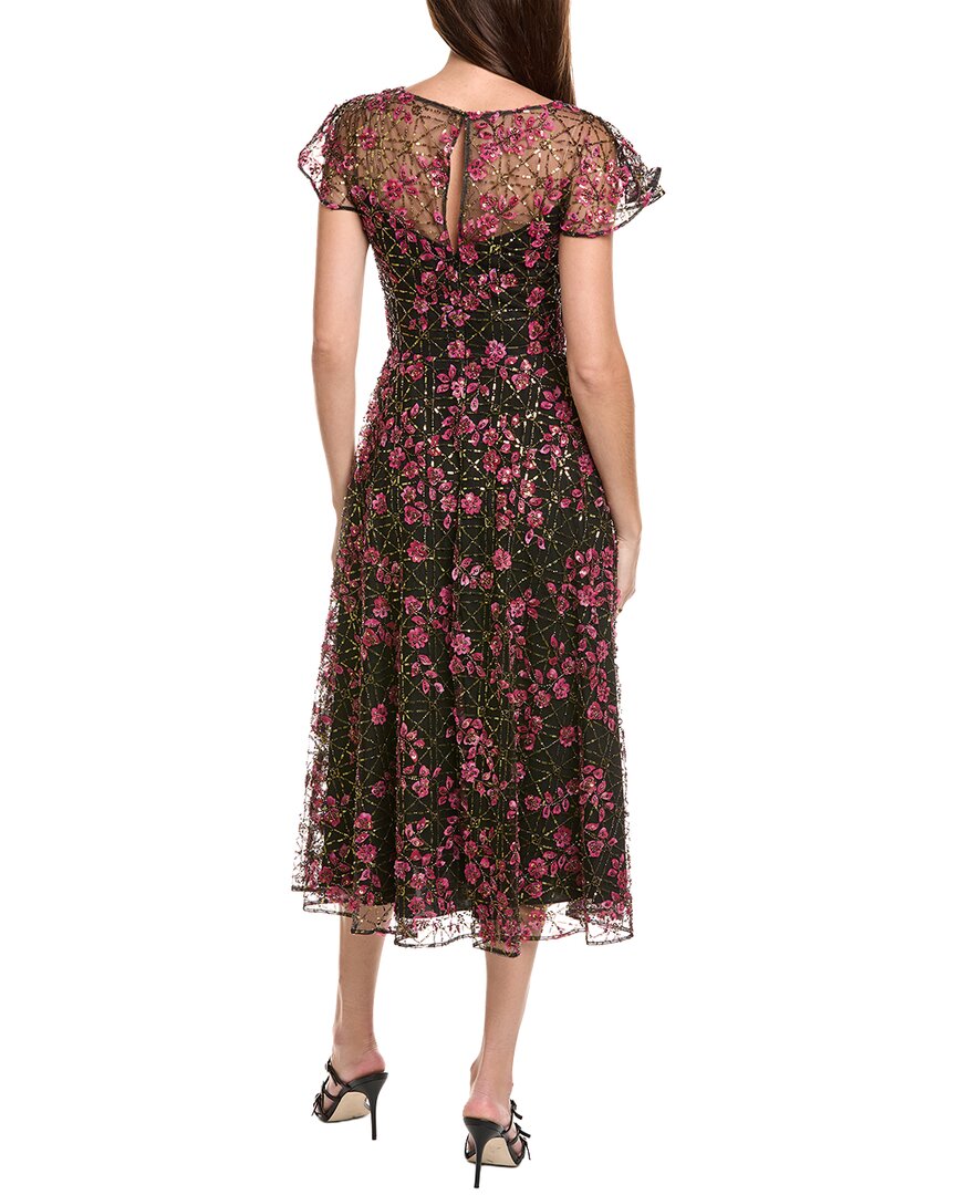 astr the label lace sheath dress ASTR THE LABEL NEVAEH SATIN LACE MIDI DRESS IN NAVY main image 1