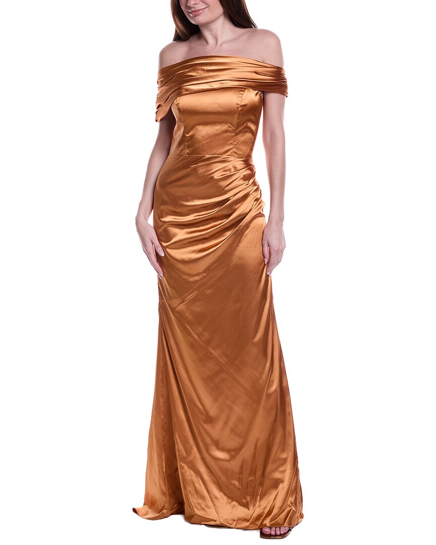 Rene Ruiz Satin Gown
