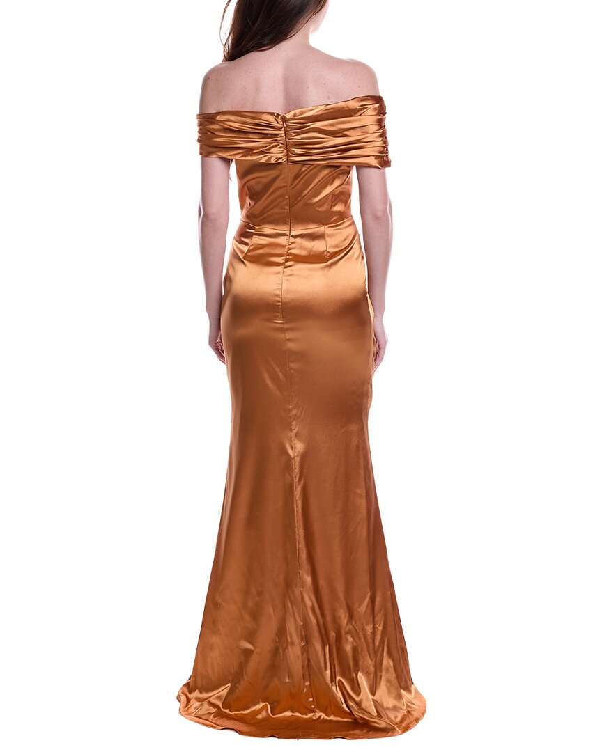 Rene Ruiz Satin Gown