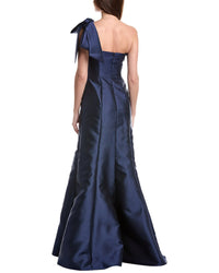 Rene Ruiz Sweetheart Neck Satin Mermaid Gown