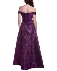 Rene Ruiz Paisley A-Line Gown