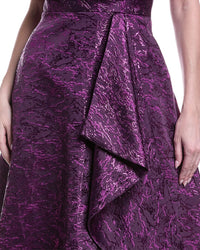 Rene Ruiz Paisley A-Line Gown