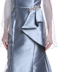Rene Ruiz Column Gown