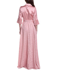 Rene Ruiz Brocade Shirt Gown