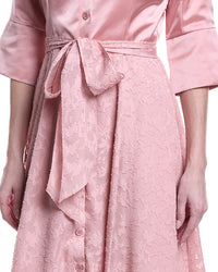 Rene Ruiz Brocade Shirt Gown