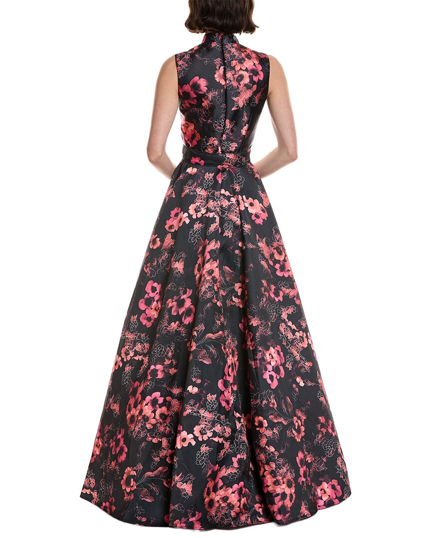 Rene Ruiz Print A-Line Gown
