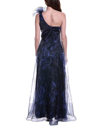 Rene Ruiz Printed Jacquard Ball Gown