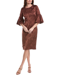 Rene Ruiz Bell Sleeve Bodycon Sheath Dress