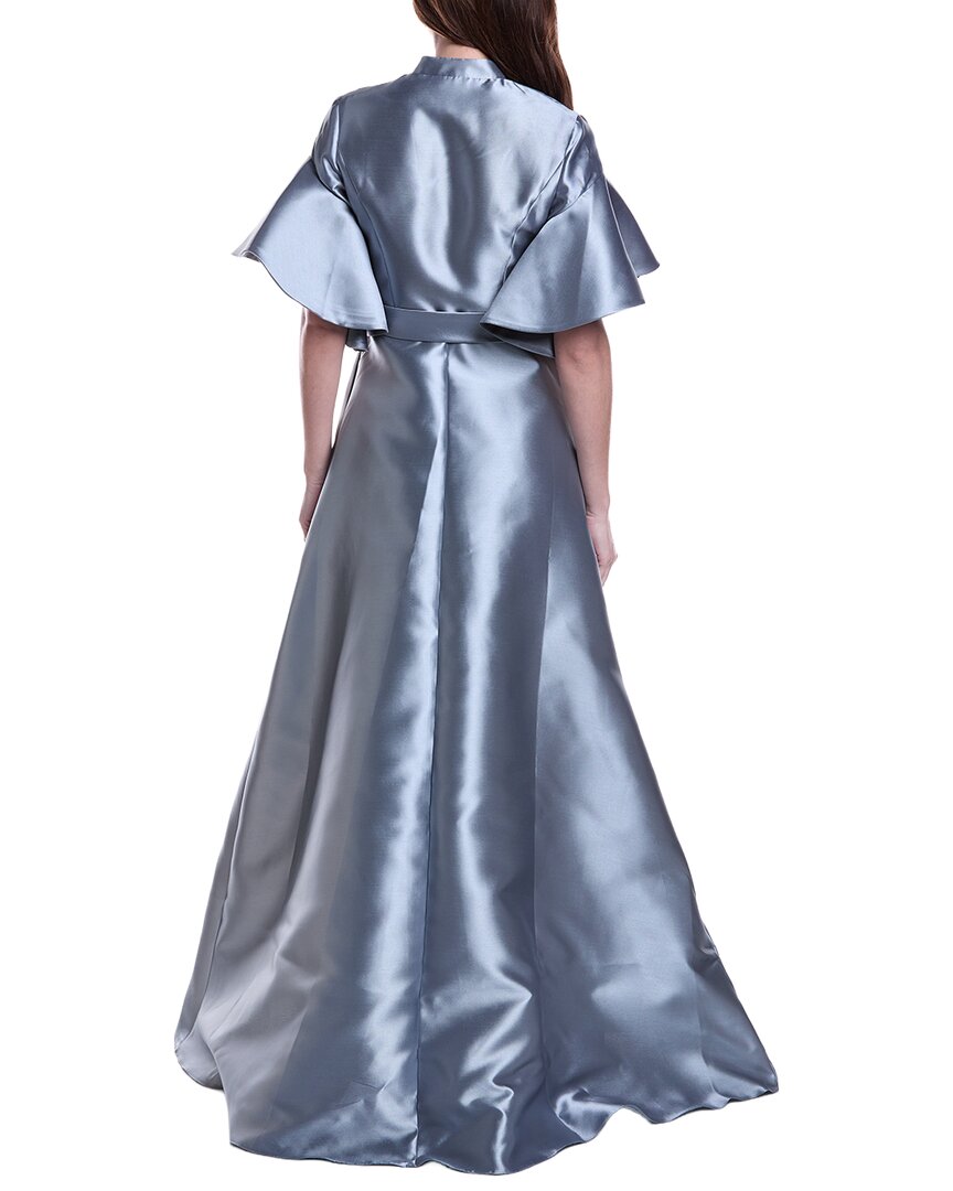 Rene Ruiz Mikado Shirt Gown