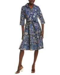 Rene Ruiz Floral Shirtdress
