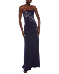 Rene Ruiz Strapless Gown